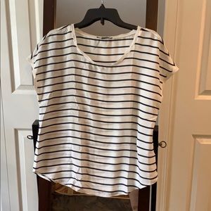 Striped Banana Republic Blouse